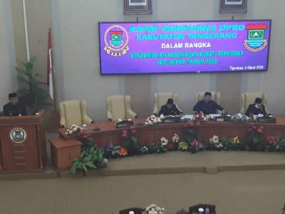 Pemkab Tangerang Klaim Capaian pembangunan 96 Persen