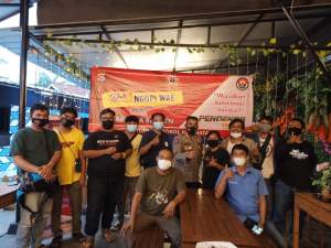 Polda Banten Realisasikan Program Ngopi Wae Bareng Wartawan