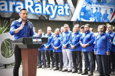  Ketua Umum Partai Demokrat, Agus Harimurti Yudhoyono.