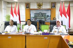 Pj Bupati Tangerang Pimpin Rakor Penanganan dan Antisipasi Inflasi 