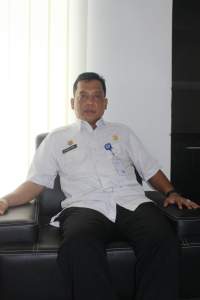 Camat Cisauk Fahrul Rozi
