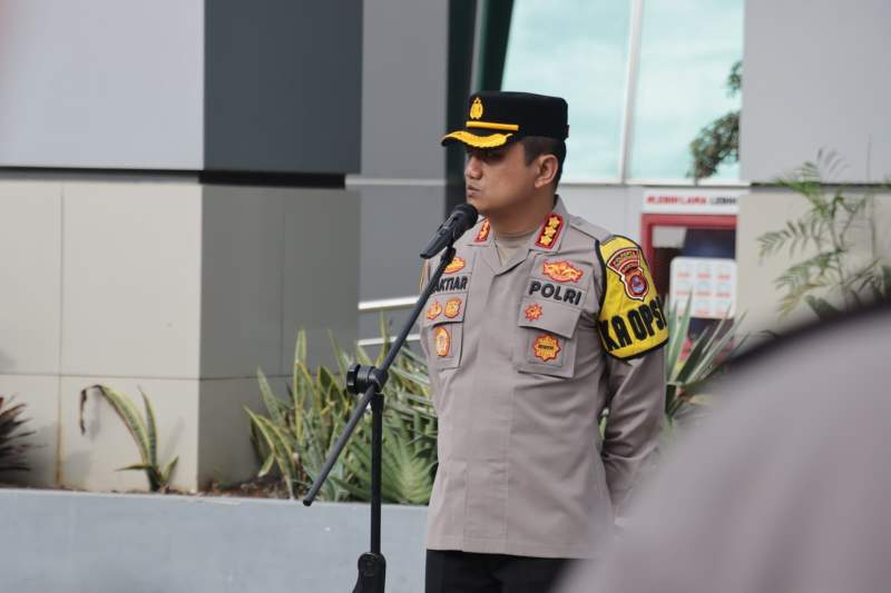 Pimpin Apel Pagi, Kapolresta Tangerang  Ajak Personel Bangun Citra Positif