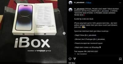 Akun Instagram LRT Jabodebek, @lrt_jabodebek mengalami peretasan.