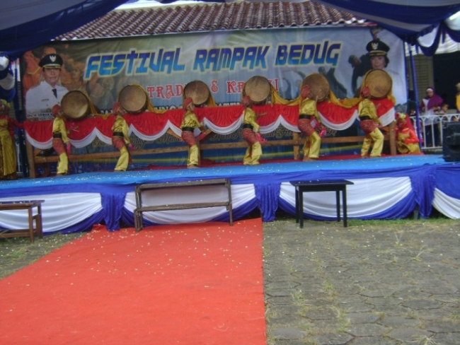 Disbudpar Gelar Lomba Rampak Bedug