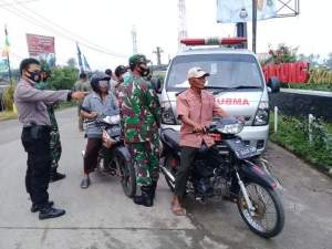 Kabupaten Tangerang Kembali Zona Merah Covid 19, Camat Sukadiri Gencarkan OPS Yustisi dan Rapid test