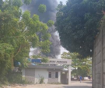 Akibat Bakar Sampah, PT Intec Persada di Desa Karet Sepatan Alami Kebakaran Hebat