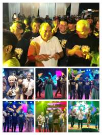 Pelawak Azis Gagap Ramaikan Acara Anniversary 5th Semesta