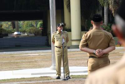 Pimpin Apel Pagi, Zaki Minta ASN Tingkatkan Pelayanan