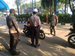 Personel Ditpamobvit Polda Banten Lakukan Pengaman di PT MEI