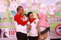 Bupati Tangerang Ahmed Zaki Iskandar saat perayaan HAN 2017 tingkat Kabupaten Tangerang.