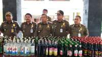 Ratusan miras disita Satpol PP Kota Tangerang