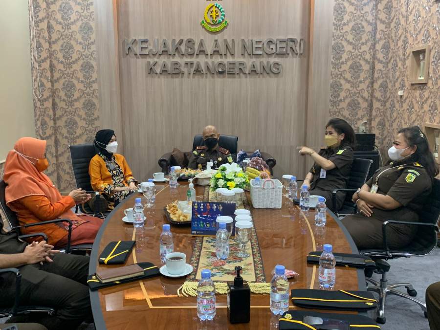 Dr Reda Manthovhani Gelar Kunker ke Kejari Kabupaten Tangerang