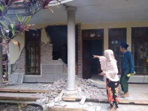Sebanyak 16 BPBD Kabupaten/Kota se-Jatim Laporkan Dampak Kerusakan Gempabumi Selatan Malang M 6,1