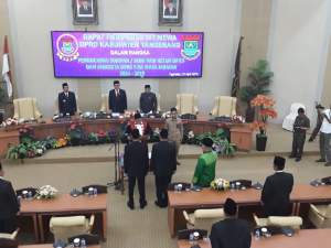 Jabatan Ketua DPRD Kabupaten Tangerang Resmi Dijabat Sumardi