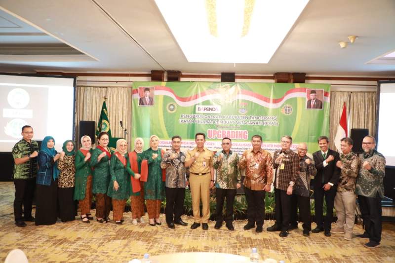 Pj Bupati Tangerang Apresiasi Kolaborasi Bapenda dengan Ikatan Pejabat Pembuat Akte Tanah