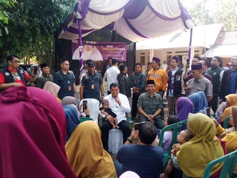 Road Show di Solear, Maesyal Rasyied Disambut Ulama NU