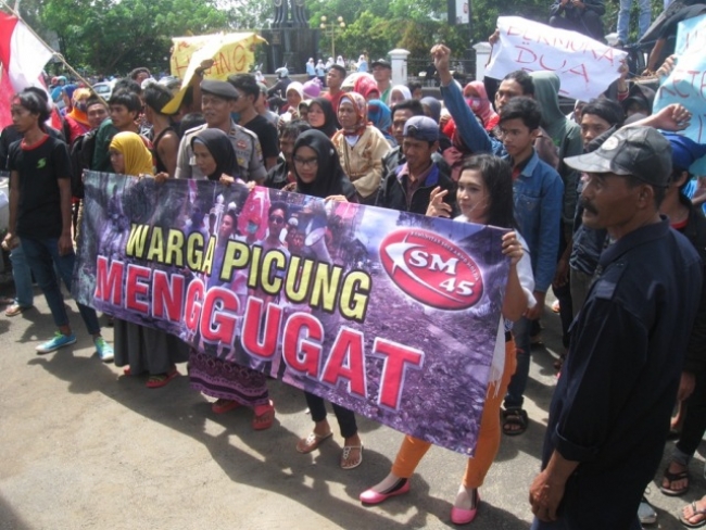 Warga Picung Tuntut Realisasi Pembangunan Jembatan