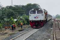 Ilustrasi kereta api.