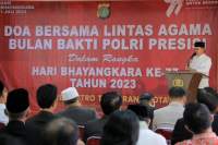 Hadir Dalam Doa Bersama Lintas Agama, Pesan Sachrudin : Jaga Kerukunan Dalam Kehidupan Bermasyarakat