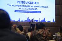 TKDV Kota Tangerang Dikukuhkan, Sachrudin : Harus Mampu Cetak SDM Unggul dan Berdaya Saing