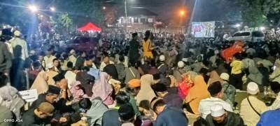 Ribuan Warga Hadiri Haul Abuya Uci Cilongok