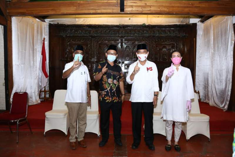 FBR Deklarasi Dukung Muhamad-Saraswati di Pilkada Tangerang Selatan