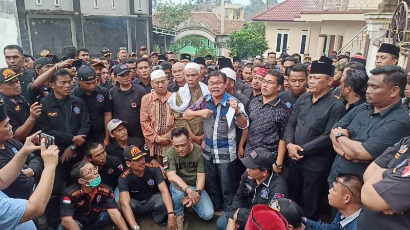 Ribuan Anggota BPPKB Kabupaten Tangerang Ancam Serahkan KTA