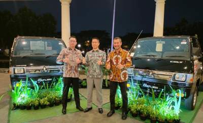 Peluncuran PT MMKSI dengan  produk terbarunya, New Colt L300 melalui acara 5uper Lauch-Customer Gathering di bilangan Gading Serpong, Kabupaten Tangerang.