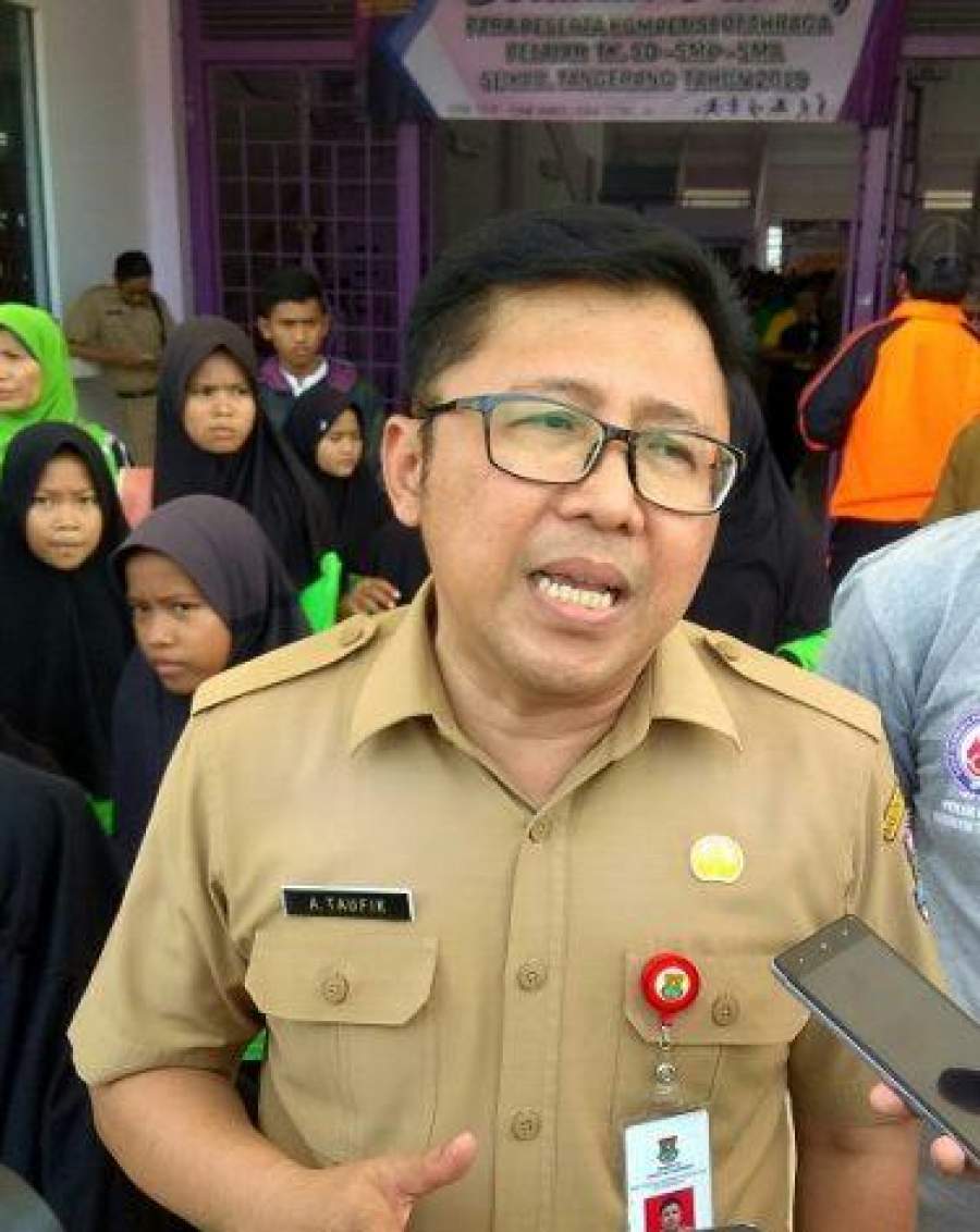 Ahmad Taupik Kadis DLHK Kabupaten Tangerang.