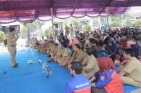 Sosialisasi pelatihan entrepreunership di Jatiuwung, Kota Tangerang.