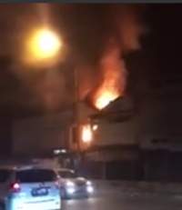 Dealer Yamaha Di  Balaraja Ludes Dilalap Si Jago Merah