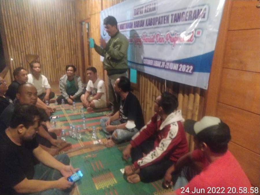 Pokja Wartawan Harian Kabupaten Tangerang Gelar Raker di Citorek
