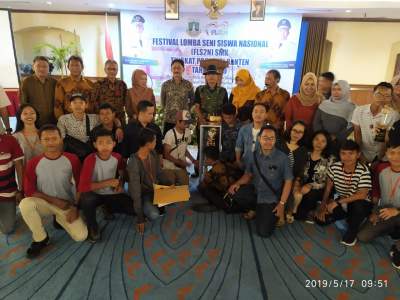 Kabupaten Lebak Juara Umum FLS2N Tingkat Propinsi