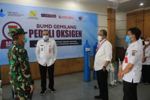 Bupati Tangerang Bentuk Satgas BUMD Peduli Oksigen