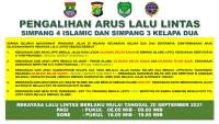 Dishub Kabupaten Tangerang Berlakukan  Rekayasa Lalu Lintas