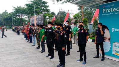 Bantu Pengamanan Takbir Idul Adha, Polresta Tangerang Gandeng Ormas
