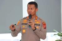 Kapolresta Tangerang berikan materi.