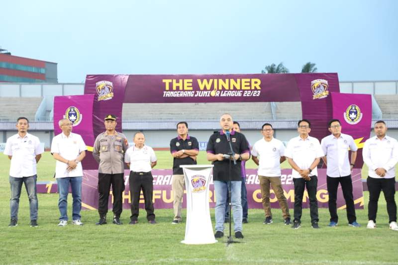 Zaki Tutup Kompetisi Tangerang Junior League