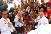 Zaki Luncurkan Pos Gizi, DASHAT dan Gemar Makan Ikan