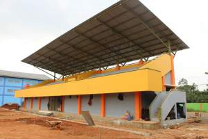 Bupati Zaki Bangun Stadion Mini Kecamatan untuk Masyarakat
