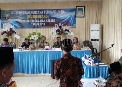 Pagu Indikatif Kecamatan Kresek Menurun