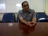 Tangerang- Komisi III DPRD kota Tangerang, H.Iskandar, saat ditemui DT di Gedung Dewan,Kamis (16/1)DT