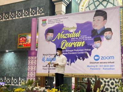 Hadiri Nuzulul Qur'an, Mad Romli Ajak Kaum Muslimin Pertebal Keimanan
