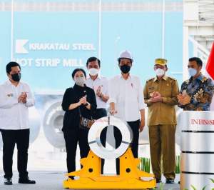 Gunakan Teknologi Modern dan Terbaru, Jokowi Resmikan Pabrik Baja di Cilegon