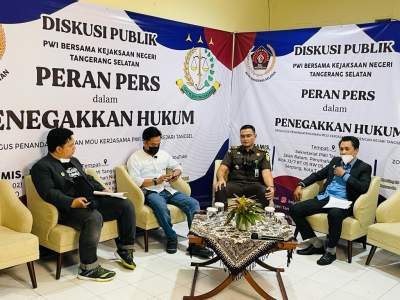 Peran Pers Dalam Penegakan Hukum, Kejari Tangsel: Kasus Koprupsi KONI Juga Berawal Dari Pemberitaan