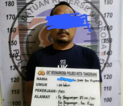 Terlibat Narkoba, ASN Dinas Sosial Ditangkap Polisi