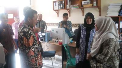 Pastikan Masuk Kerja, Walikota Serang Cek Pegawai ASN Dindik Kota Serang