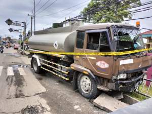 Sopir Truk Tangki Penyeruduk Motor di Balaraja Diamankan Polisi