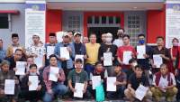 Dapat asimilasi Napi Lapas Kelas IIA Cilegon langsung dibebaskan untuk menjalani sisa hukuman di rumah, Jumat (22/7/2022) Sore.