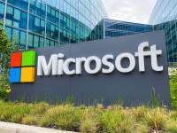 Ilustrasi gedung Microsoft.